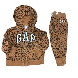 baby GAP zipper up hoodie and sweatpants